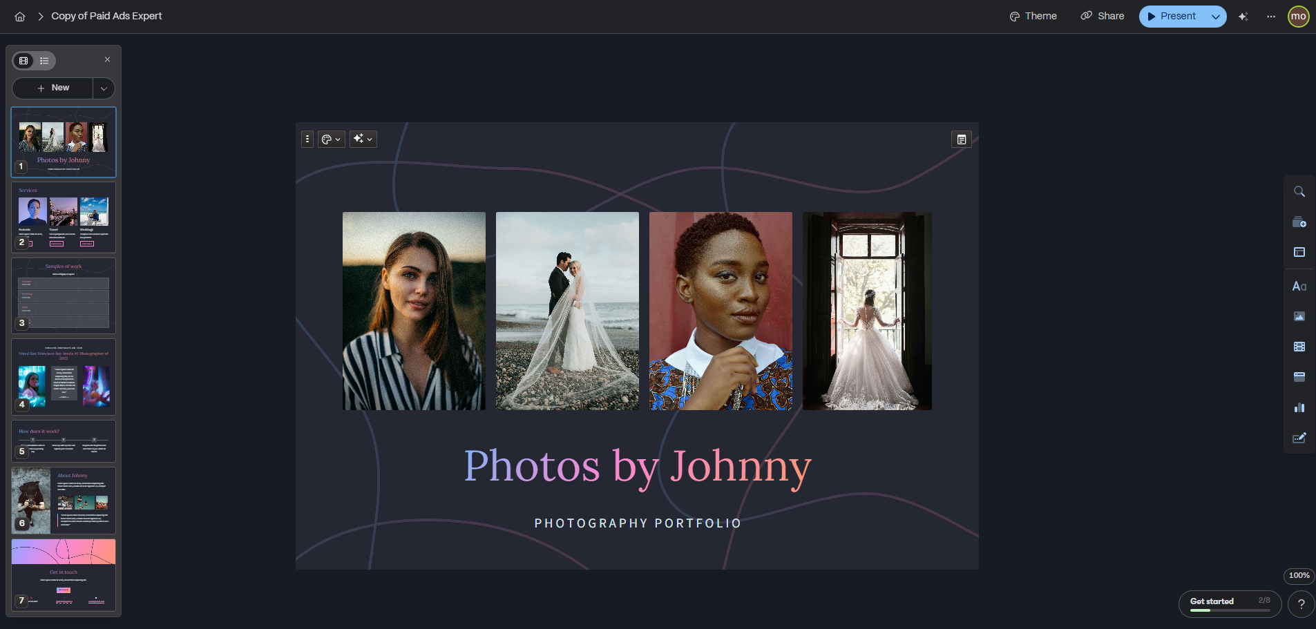 gamma ai lesson presentation