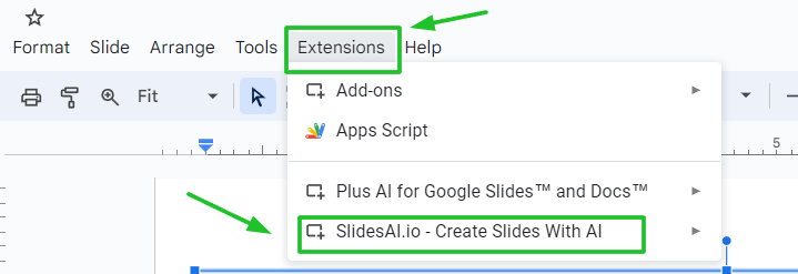add google slides extension