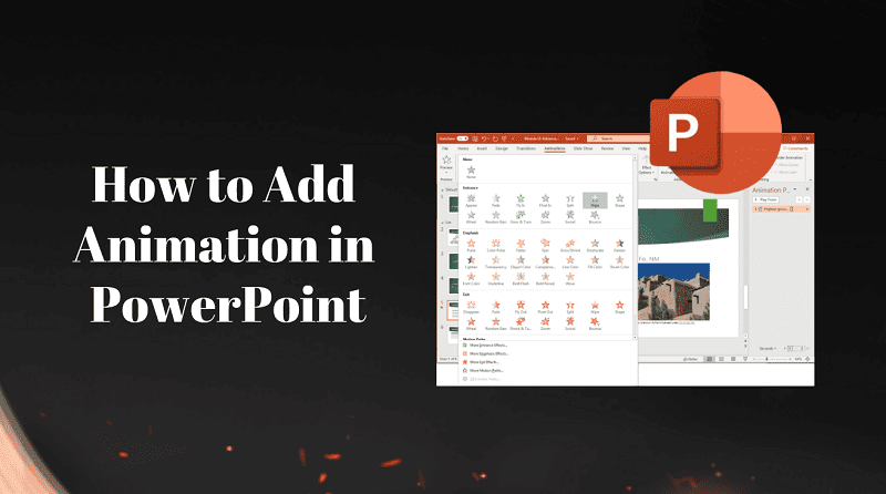 add powerpoint animation