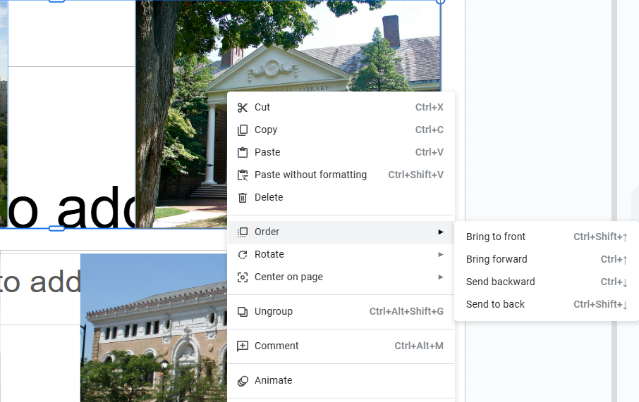 send the group th back