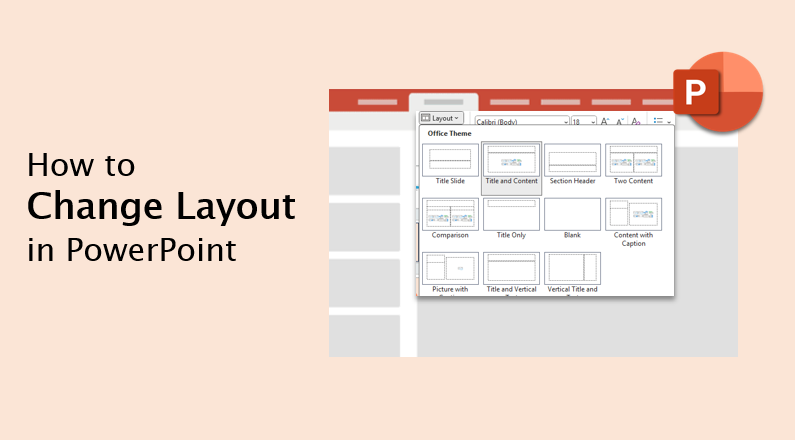 how to change layout in powerpoint​
