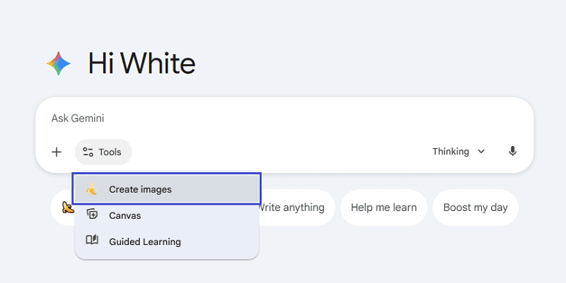 choose nano banana image generator