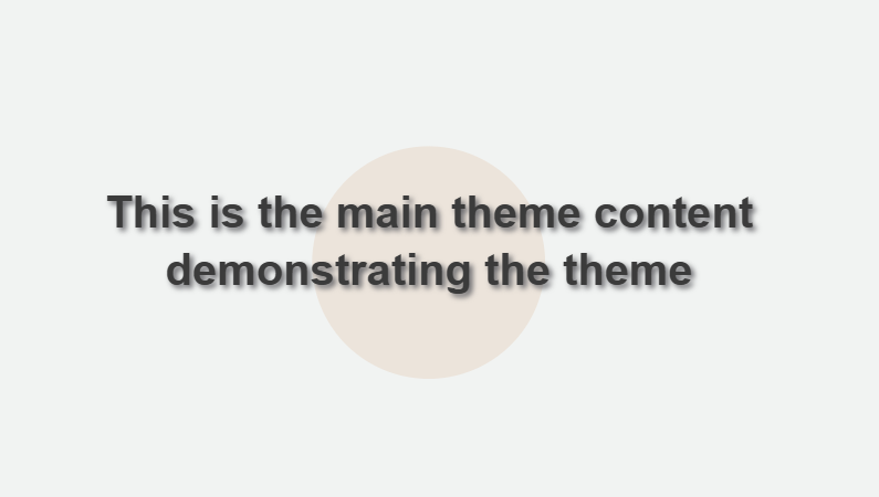 minimalist slide title layout