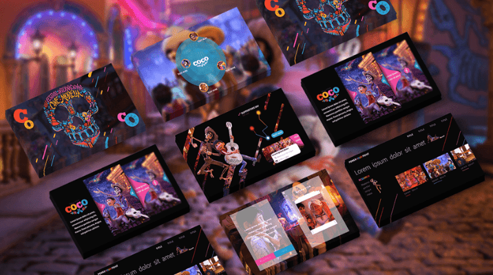 coco disney template