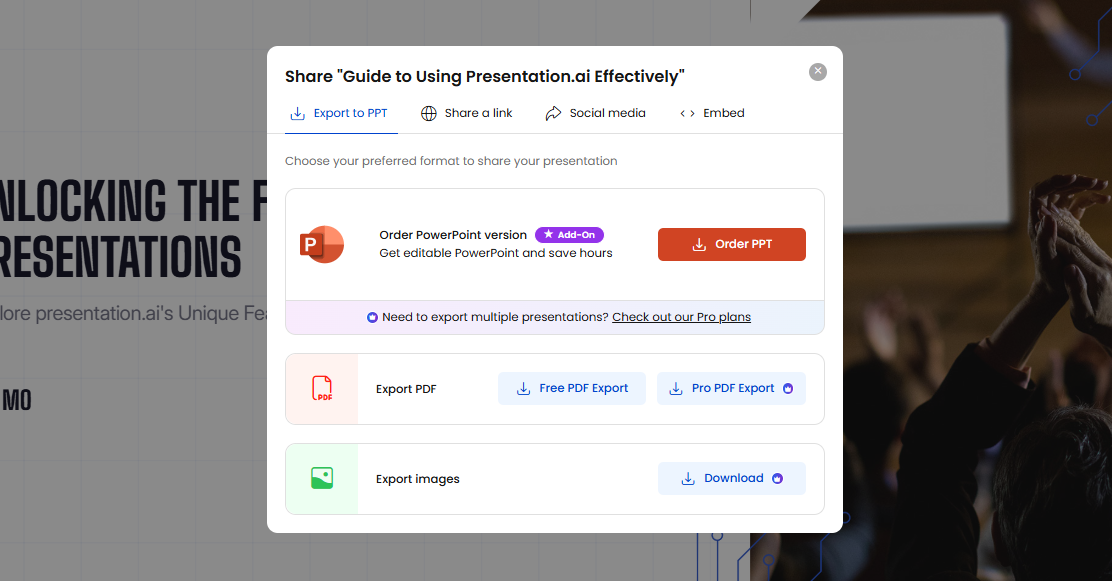 collaborate and share presenations