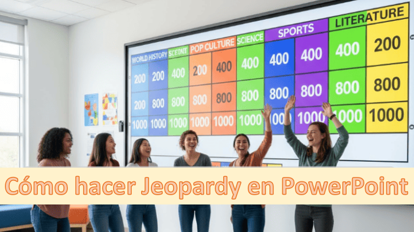 Cómo hacer Jeopardy en PowerPoint