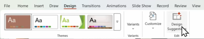 deign suggestions of copilot