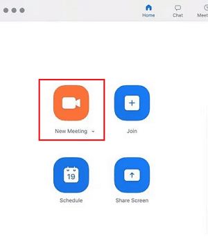 Crear una reunión en Zoom