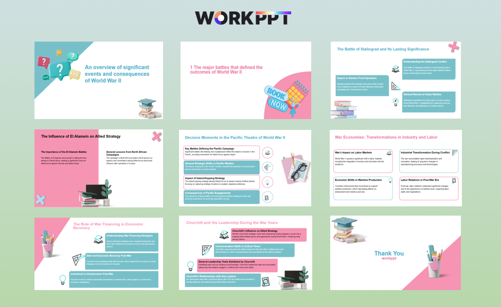 workppt education template
