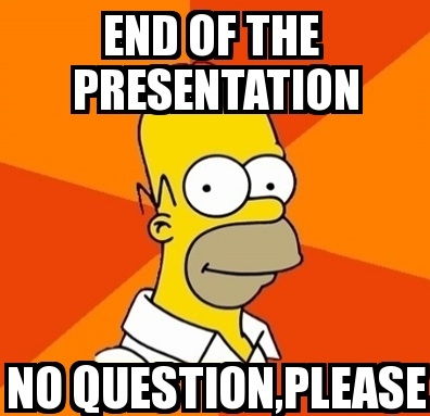 simpsons end of presentation meme