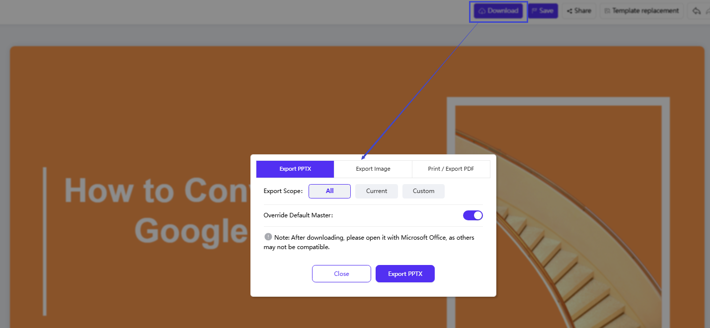 export ai presentation