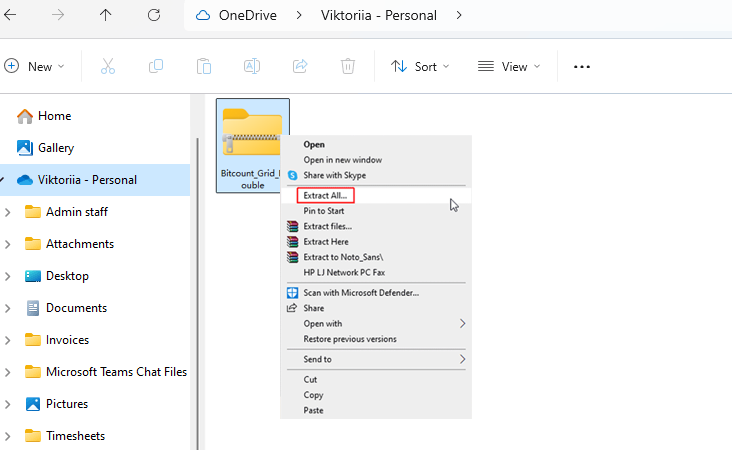 extract font file before ianstalling fonts in powerpoint
