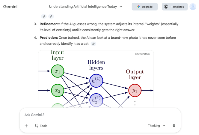 gemini ai productivity tool for researching