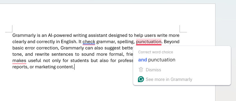 grammarly ai assistant for writing