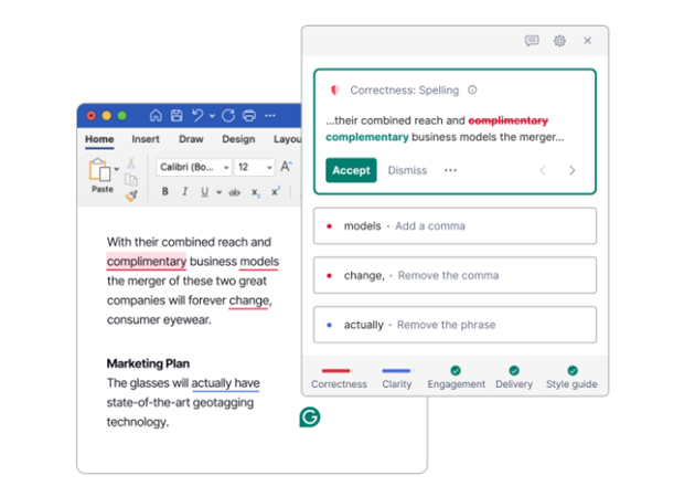 grammarly ai writing for college students