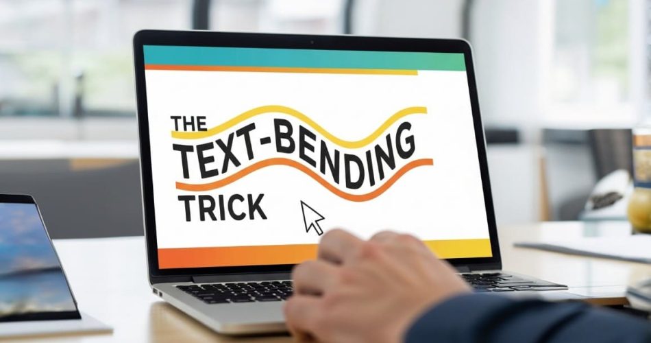 how to curve text in powerpoint