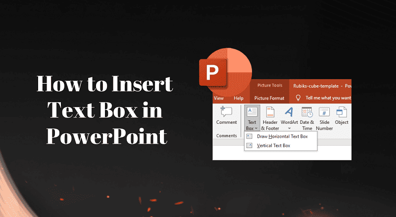 how to insert text box in powerpoint
