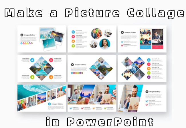 make a picture collage in powerpoint