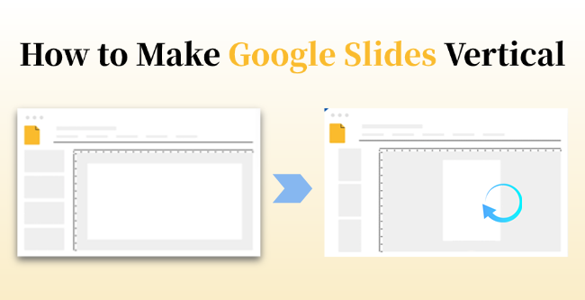 how to make google slides vertical