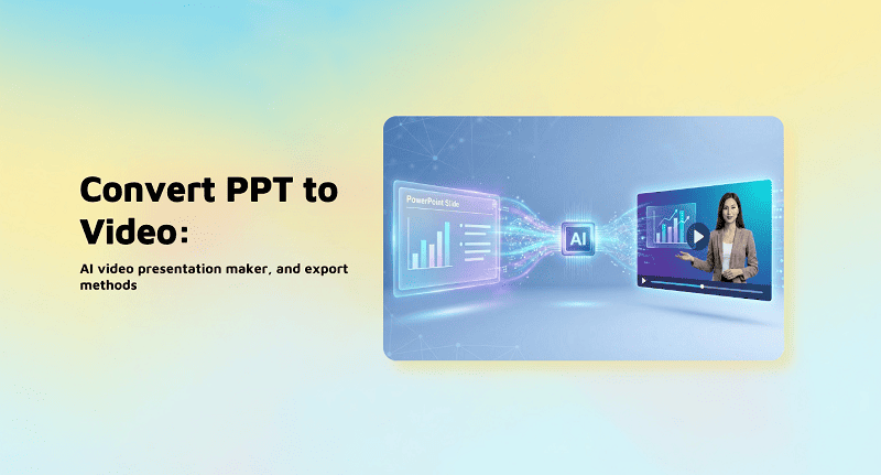 how to convert ppt to video