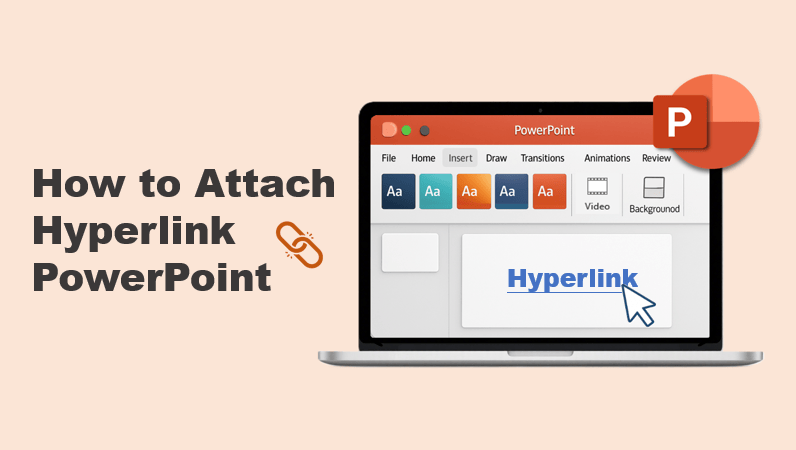 how to attach hyperlink in powerpoint