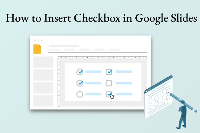 insert checkbox in google slides