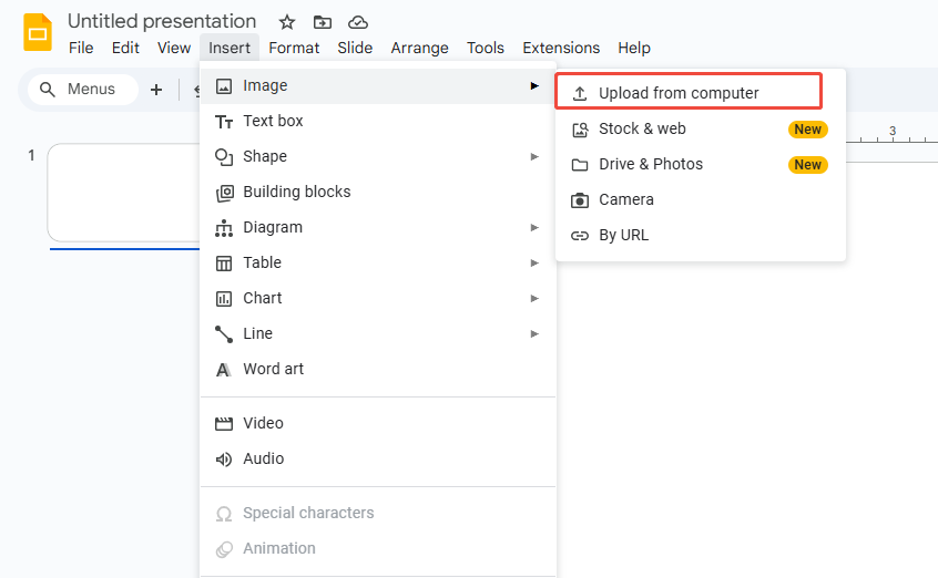 inseret the curved text image