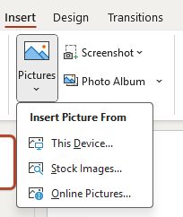 insert picture watermark in slide master