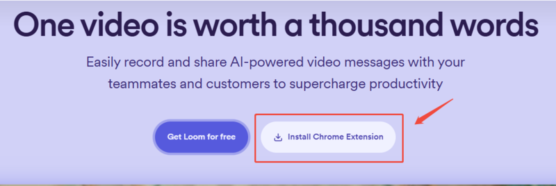 install loom extension for recording video on google slides