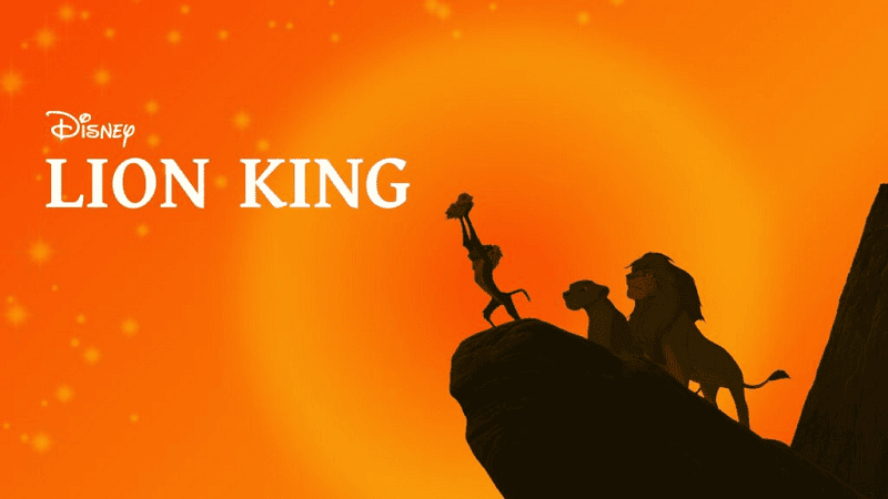 lion king ppt template