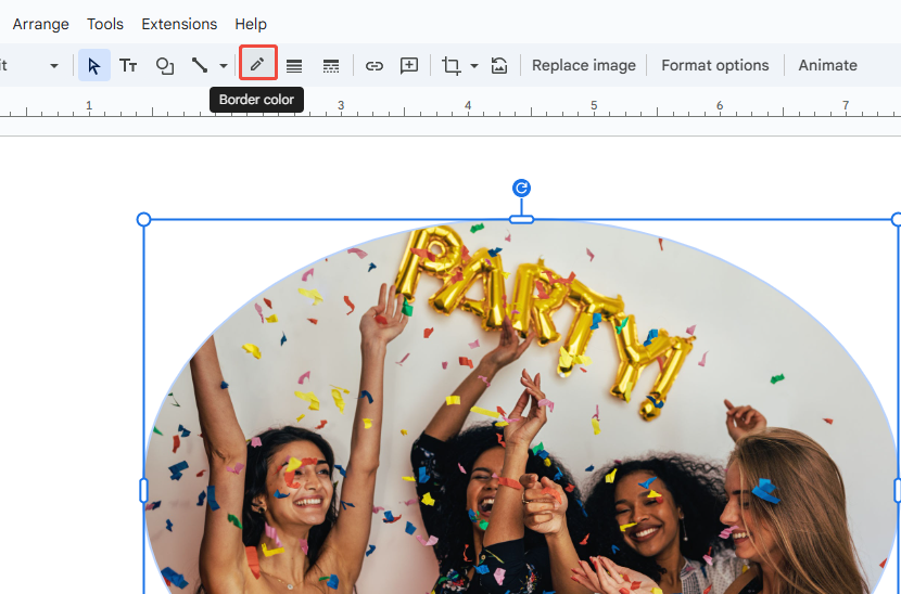 change the boder color