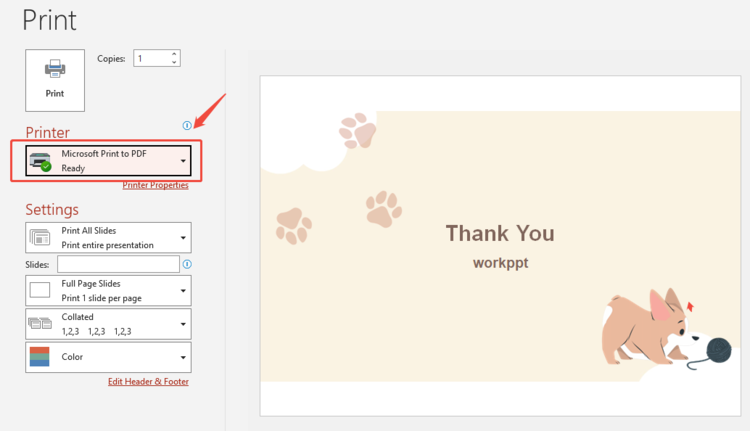 microsoft print to pdf