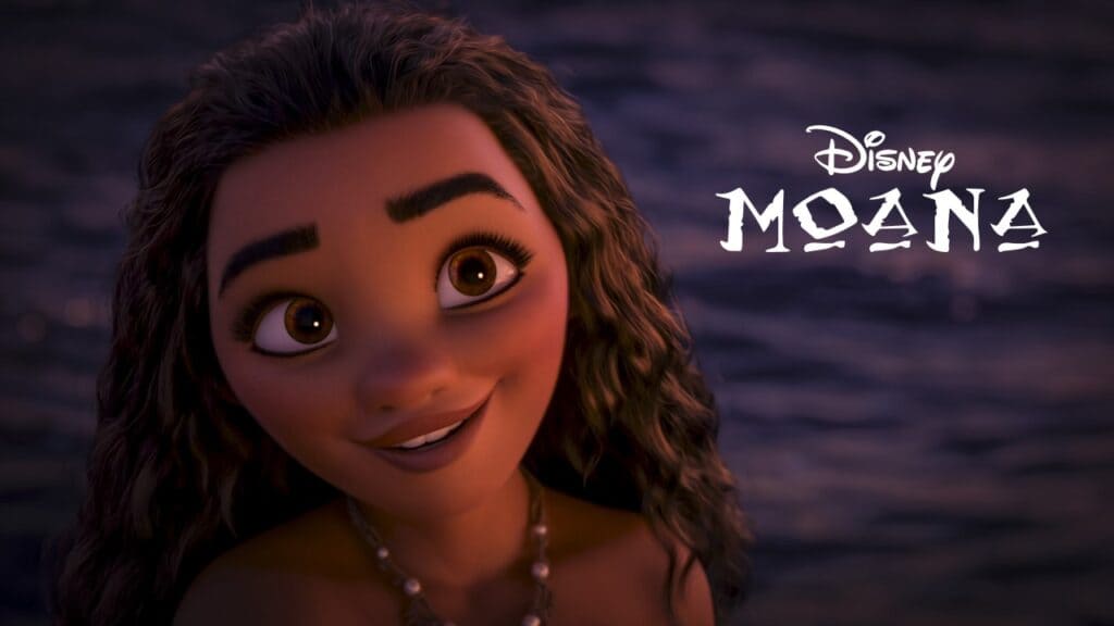 moana disney ppt template