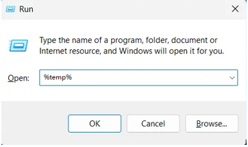 open temp folder for recovering ppt file