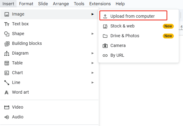 uploda image to insert venn diagram