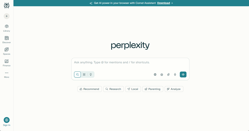 perplexity ai for college students
