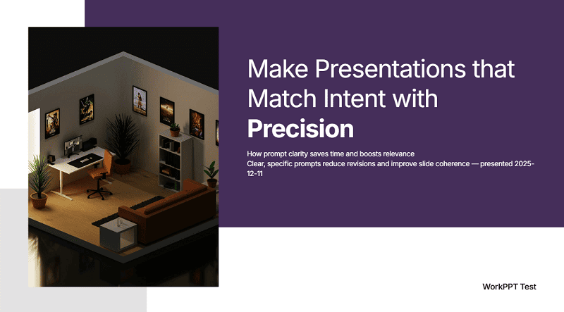 presentation ai ppt generation result