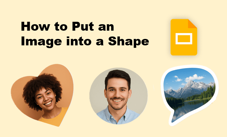 put an image in a shape google slides