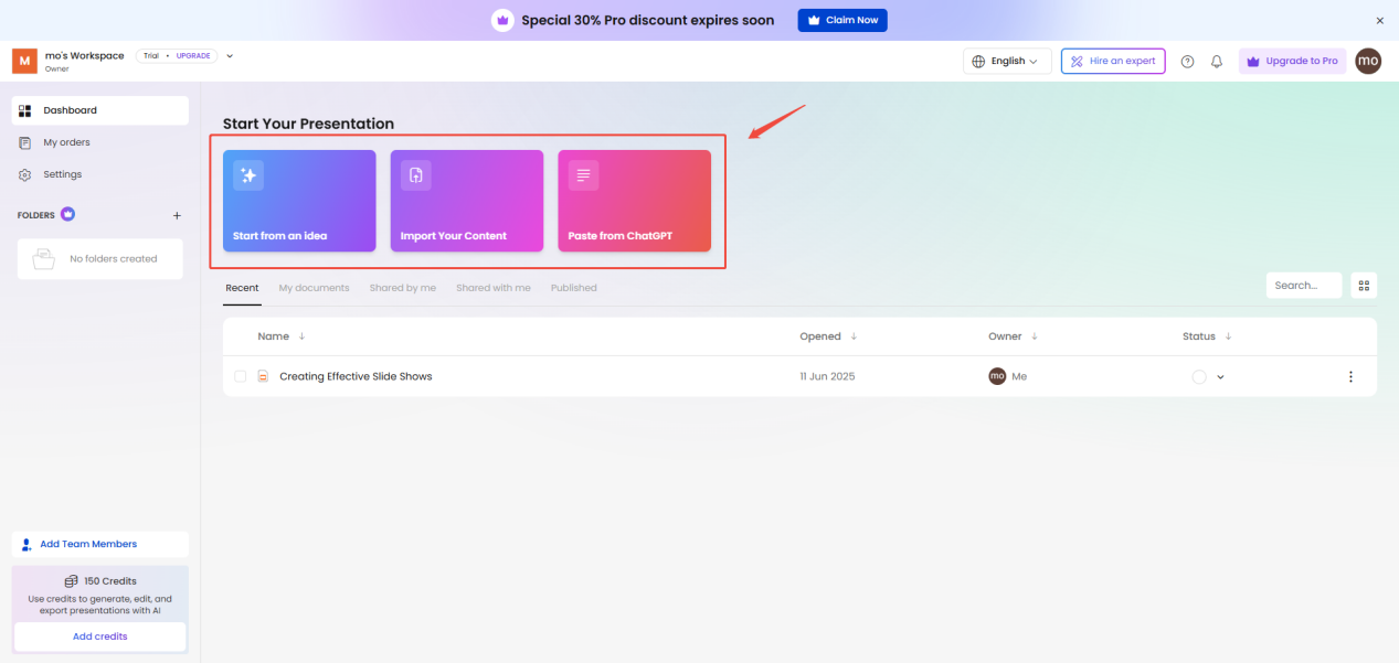 select generation way