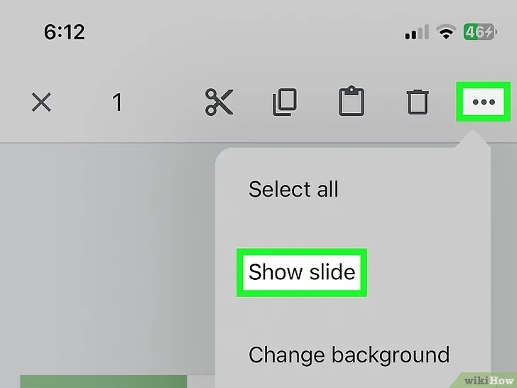 show slides on android