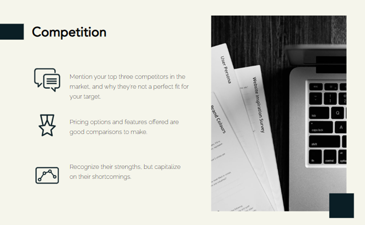 slidebean competition slide template