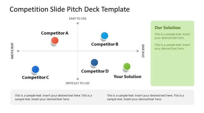 slidemodel competition slide pitch deck template