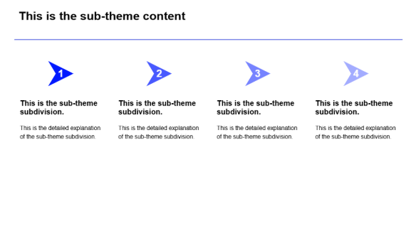 timeline layout powerpoint agenda slide template