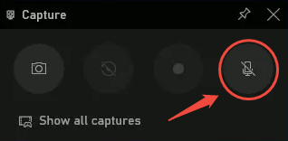 turn on microphone in game bar