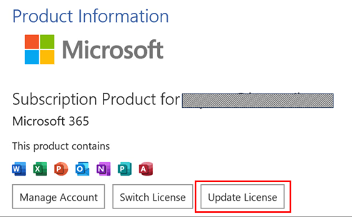 update powerpoint license for enable copliot