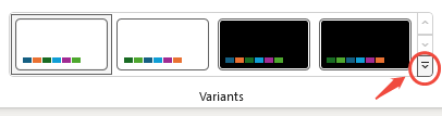 variants group in powerpoint
