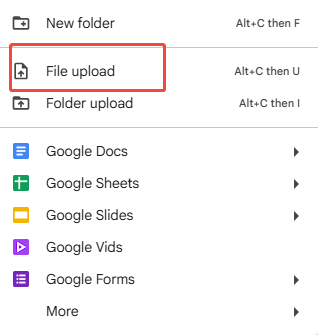 convert ppt to google slides on google drive