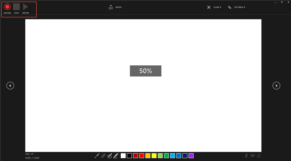 Haga clic en el botón de inicio