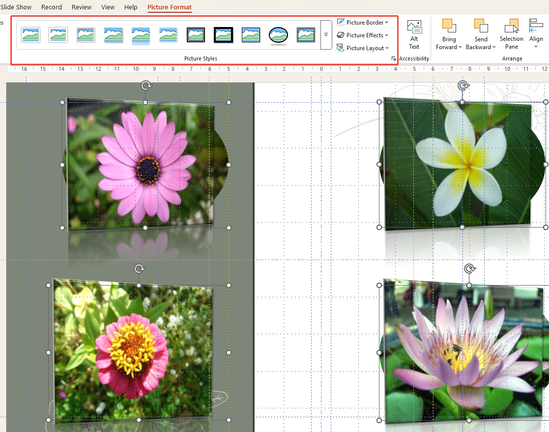 add style on the cropped picture