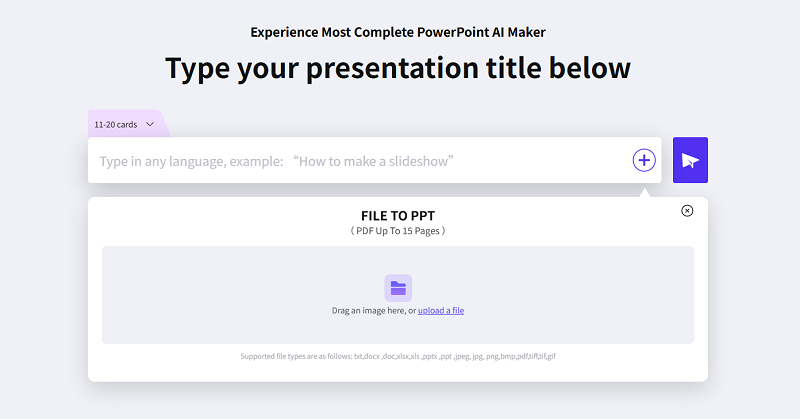 workppt file to slide